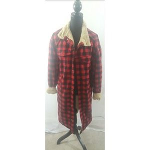 Stylish Lumber jack women's trench coat